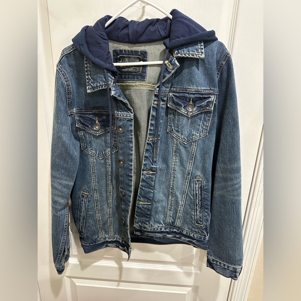 21Men Denim Jacket